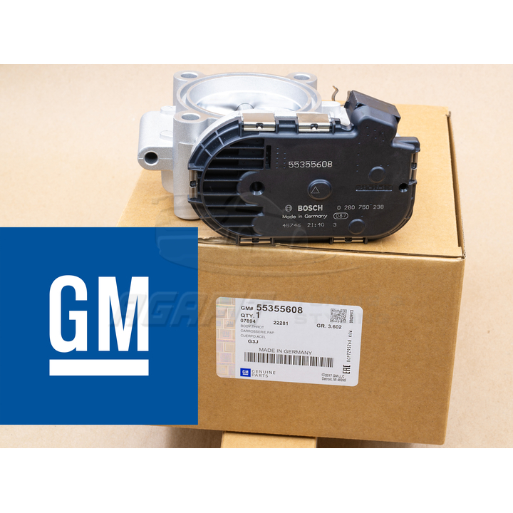 Дроссельная заслонка GM 55355608 93186242 5825251 0280750238